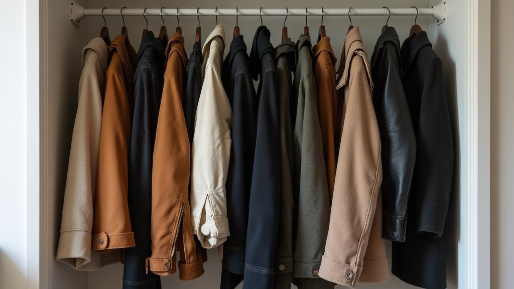 Storing Bulky Winter Coats in a Studio Apartment Without a Closet